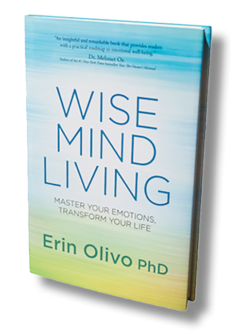Wise Mind Living Book - by Dr Erin Olivo